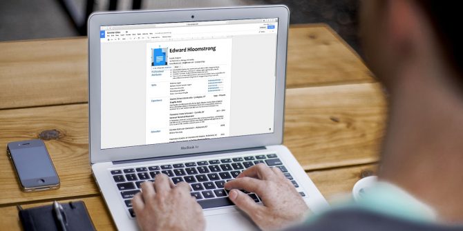 google-docs-resume-templates