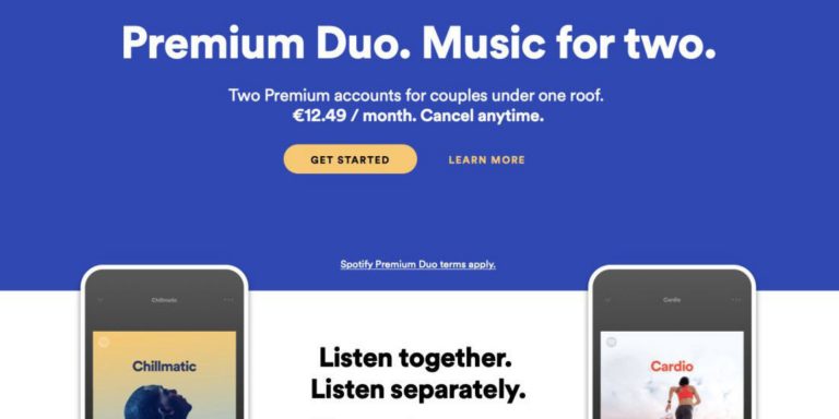 spotify duo cost