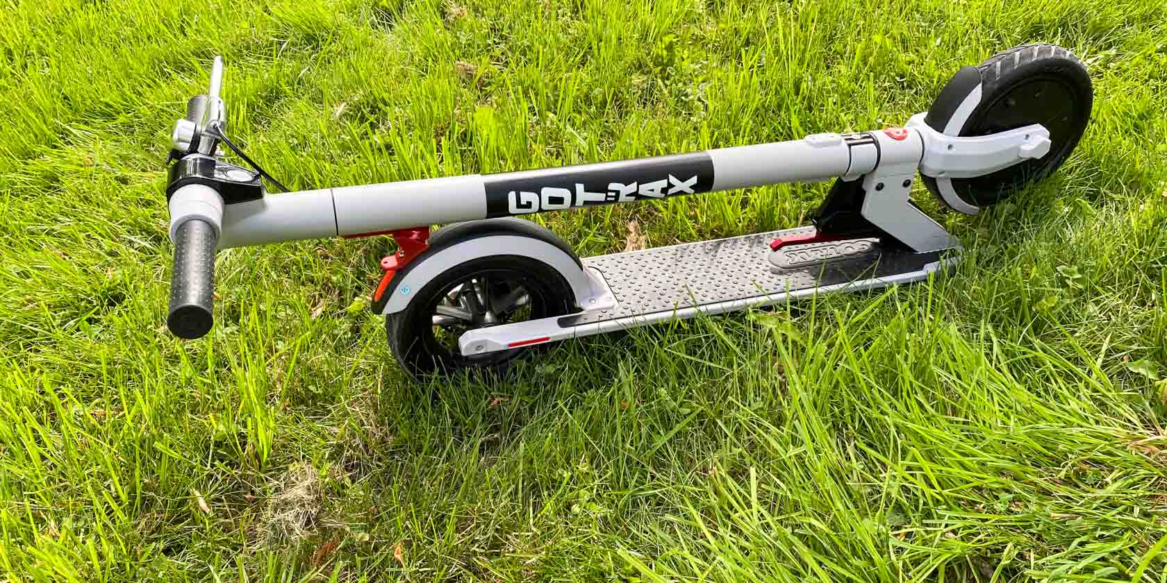 gotrax xr scooter folded