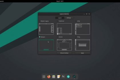 manjaro-pahvo-gnome-desktop